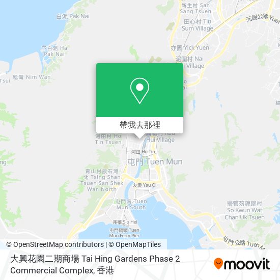 大興花園二期商場 Tai Hing Gardens Phase 2 Commercial Complex地圖