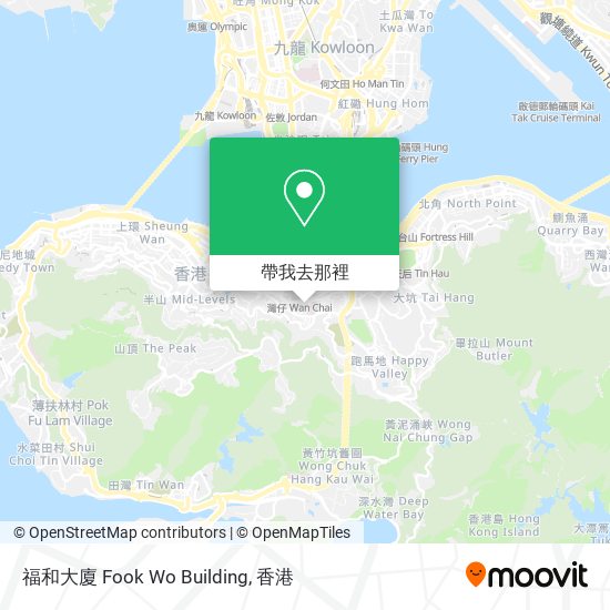 福和大廈 Fook Wo Building地圖