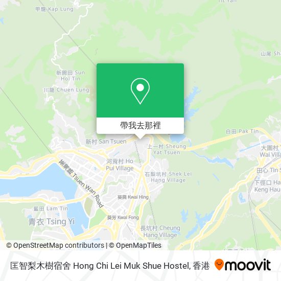 匡智梨木樹宿舍 Hong Chi Lei Muk Shue Hostel地圖