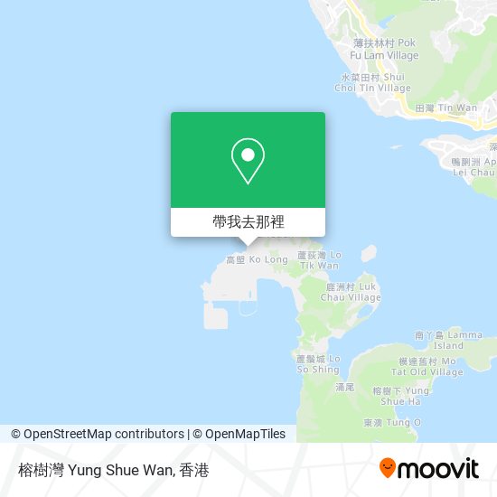 榕樹灣 Yung Shue Wan地圖