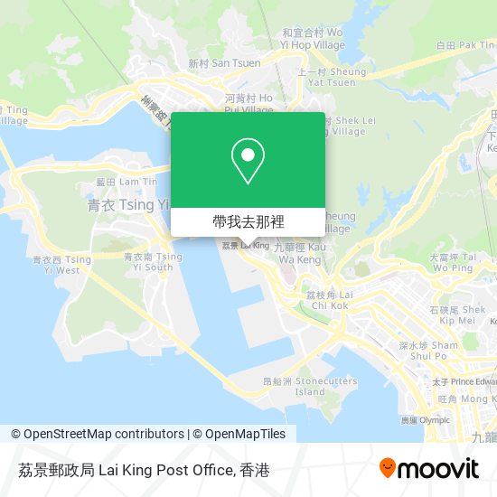 荔景郵政局 Lai King Post Office地圖