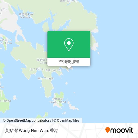 黃鮎灣 Wong Nim Wan地圖