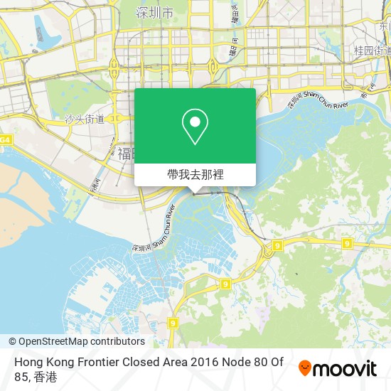 Hong Kong Frontier Closed Area 2016 Node 80 Of 85地圖