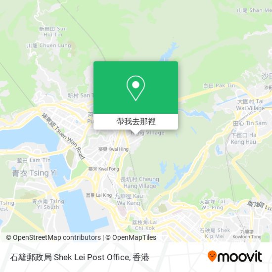 石籬郵政局 Shek Lei Post Office地圖
