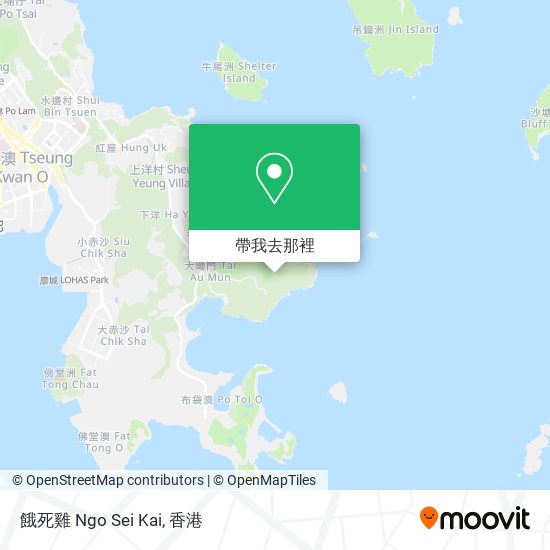 餓死雞 Ngo Sei Kai地圖