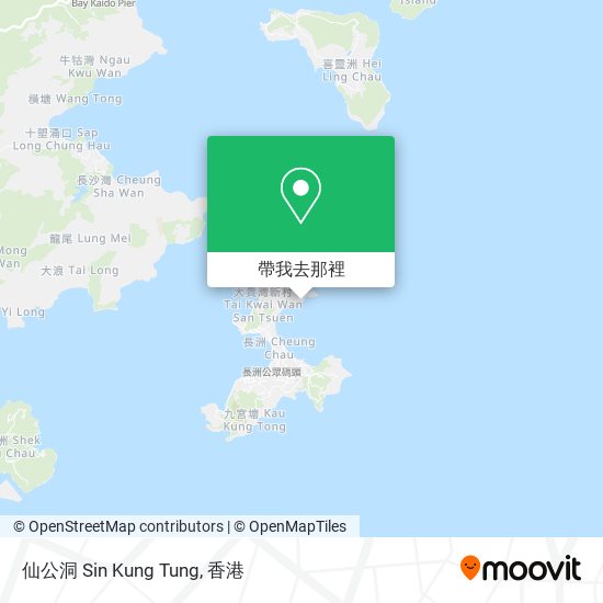 仙公洞 Sin Kung Tung地圖