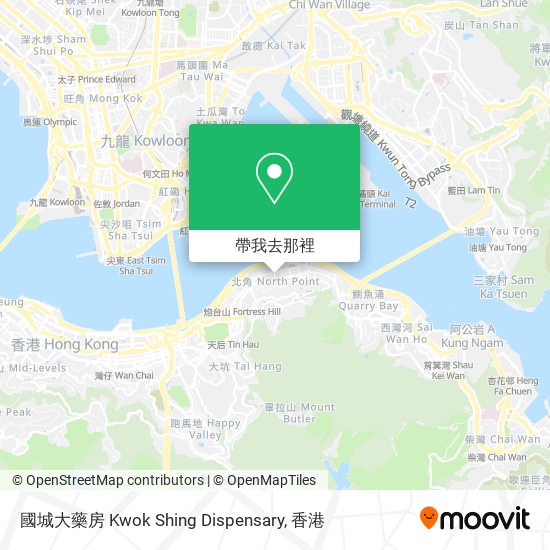 國城大藥房 Kwok Shing Dispensary地圖