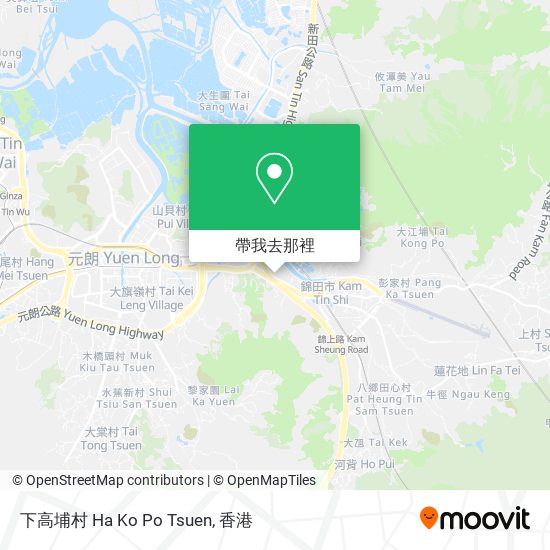 下高埔村 Ha Ko Po Tsuen地圖