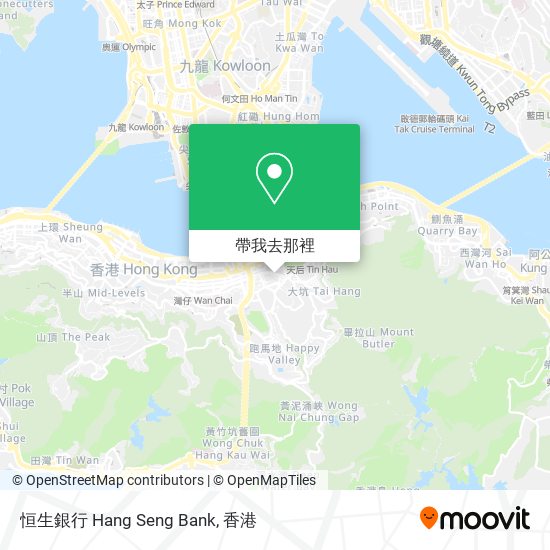 恒生銀行 Hang Seng Bank地圖