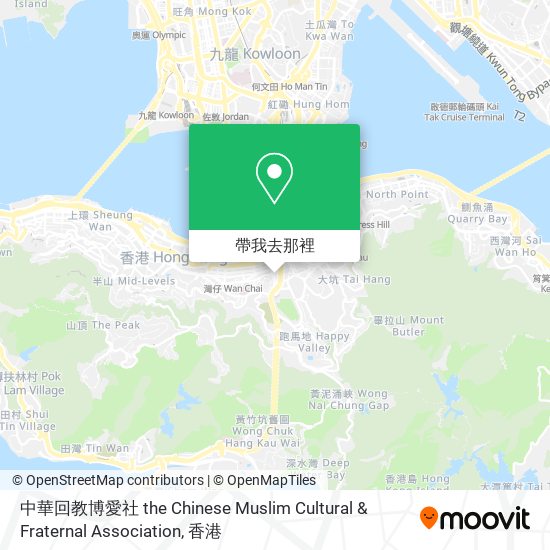 中華回教博愛社 the Chinese Muslim Cultural & Fraternal Association地圖