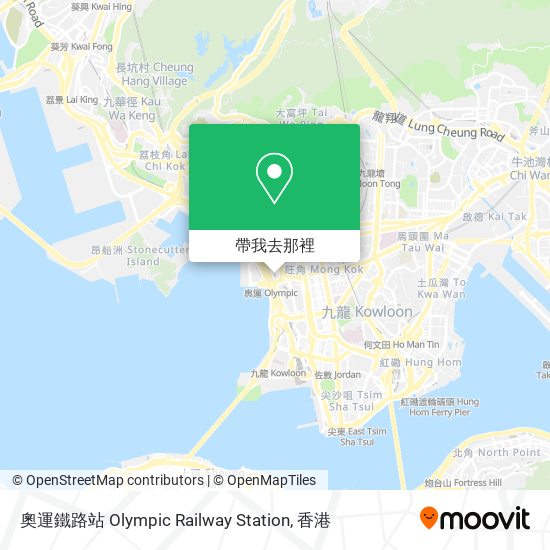 奧運鐵路站 Olympic Railway Station地圖
