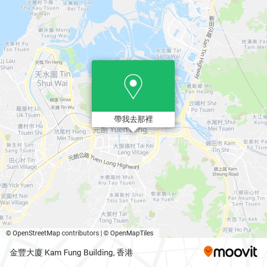 金豐大廈 Kam Fung Building地圖