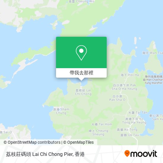 荔枝莊碼頭 Lai Chi Chong Pier地圖
