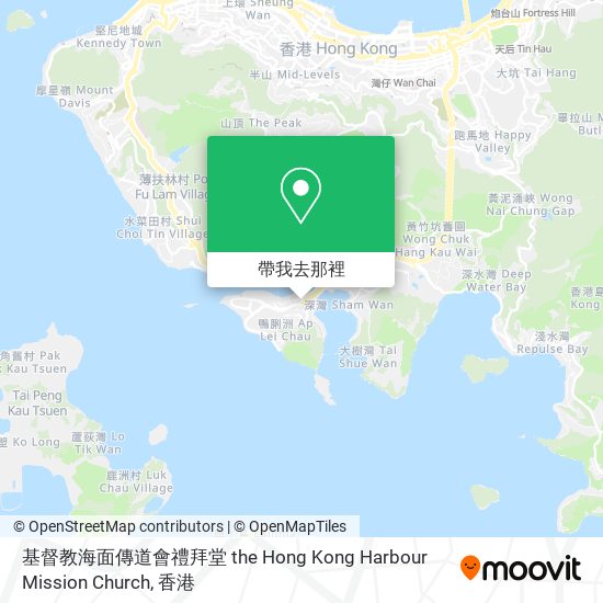 基督教海面傳道會禮拜堂 the Hong Kong Harbour Mission Church地圖