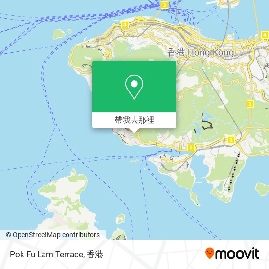 Pok Fu Lam Terrace地圖