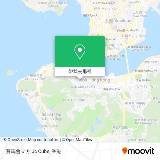 賽馬會立方 Jc Cube地圖