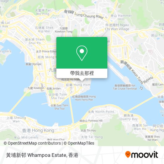 黃埔新邨 Whampoa Estate地圖