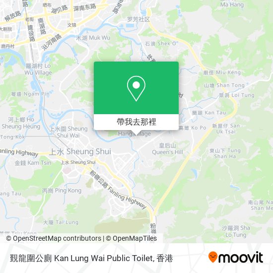 覲龍圍公廁 Kan Lung Wai Public Toilet地圖