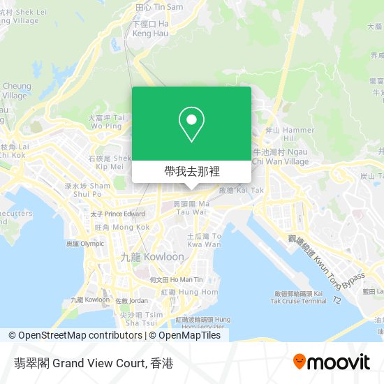 翡翠閣 Grand View Court地圖