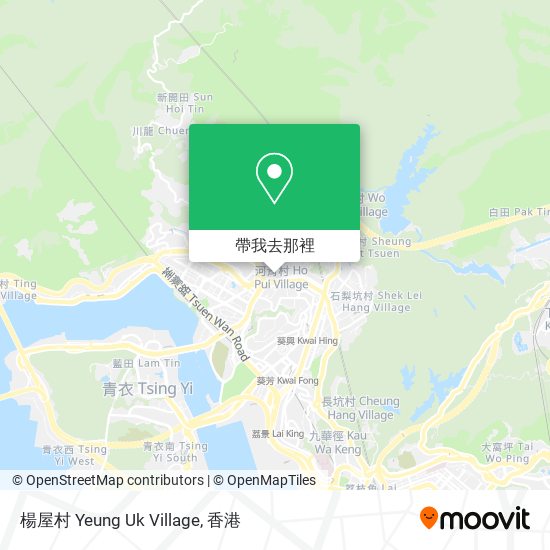 楊屋村 Yeung Uk Village地圖