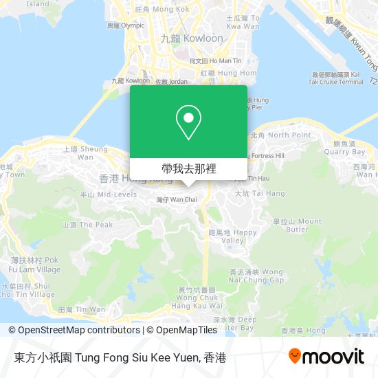 東方小祇園 Tung Fong Siu Kee Yuen地圖