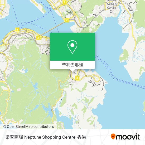 樂翠商場 Neptune Shopping Centre地圖