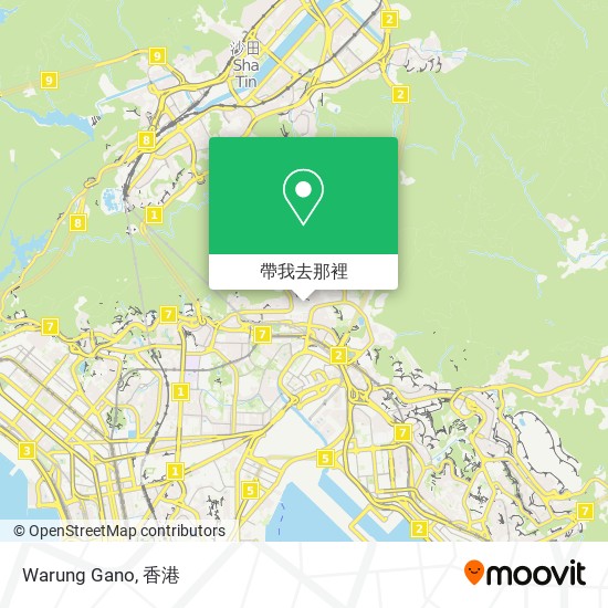 Warung Gano地圖