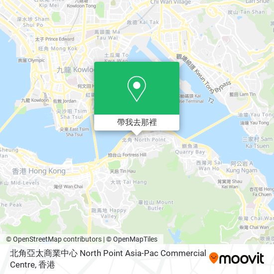 北角亞太商業中心 North Point Asia-Pac Commercial Centre地圖