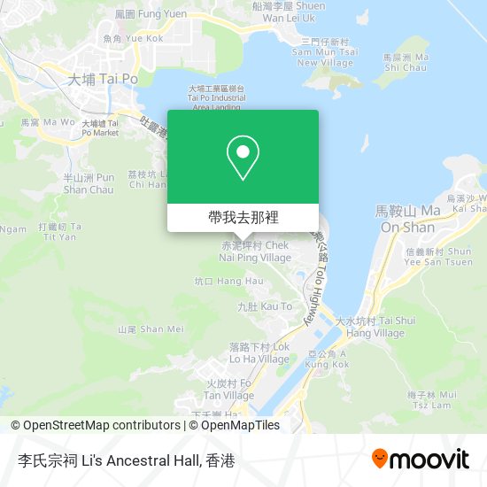 李氏宗祠 Li's Ancestral Hall地圖