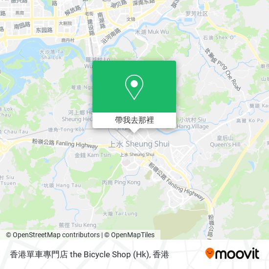 香港單車專門店 the Bicycle Shop (Hk)地圖