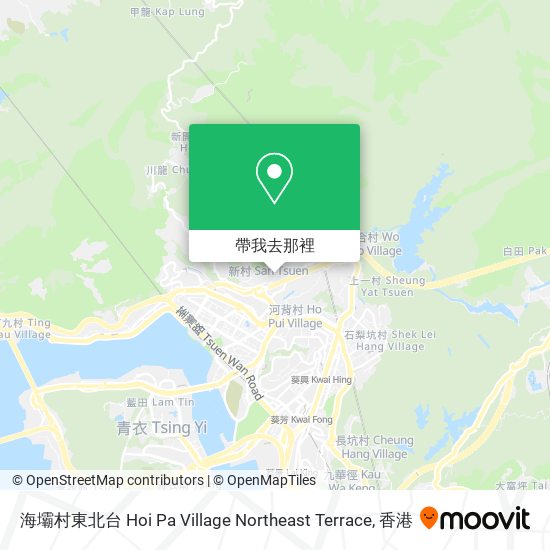 海壩村東北台 Hoi Pa Village Northeast Terrace地圖