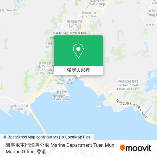 海事處屯門海事分處 Marine Department Tuen Mun Marine Office地圖