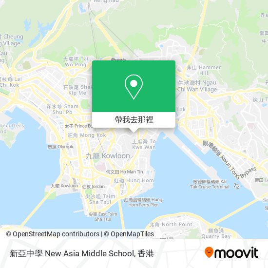新亞中學 New Asia Middle School地圖