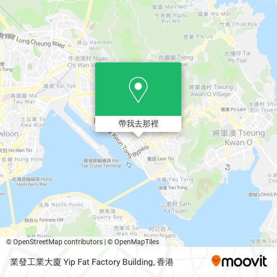 業發工業大廈 Yip Fat Factory Building地圖