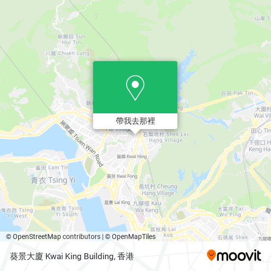 葵景大廈 Kwai King Building地圖