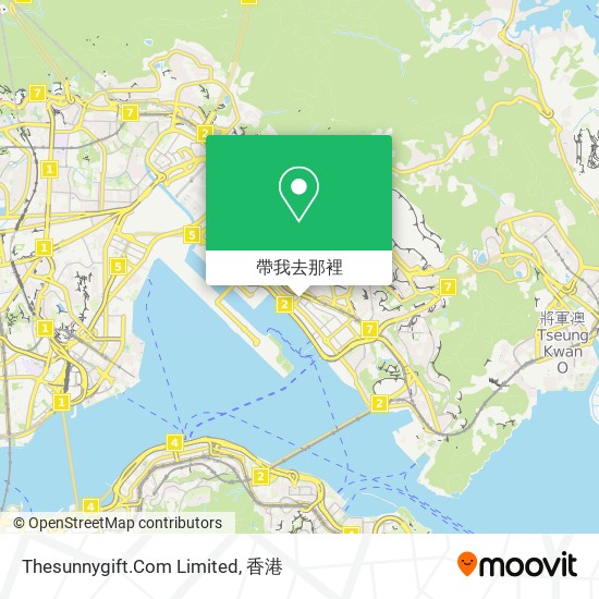Thesunnygift.Com Limited地圖