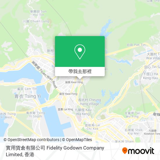實用貨倉有限公司 Fidelity Godown Company Limited地圖