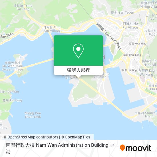 南灣行政大樓 Nam Wan Administration Building地圖