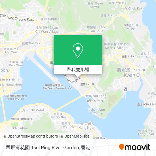 翠屏河花園 Tsui Ping River Garden地圖