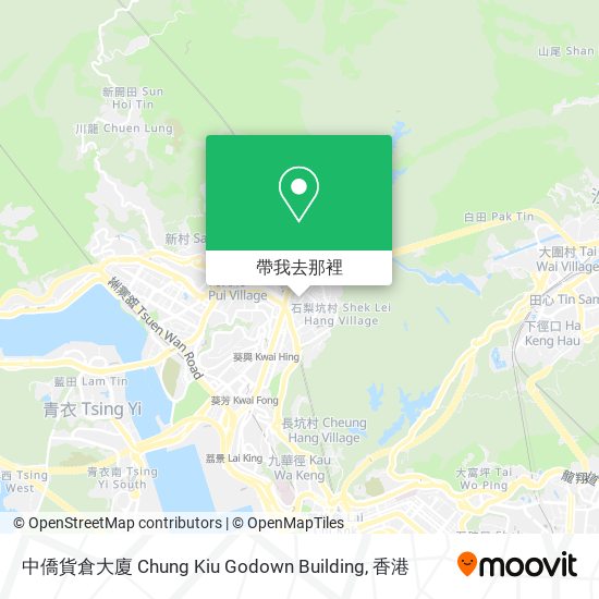 中僑貨倉大廈 Chung Kiu Godown Building地圖