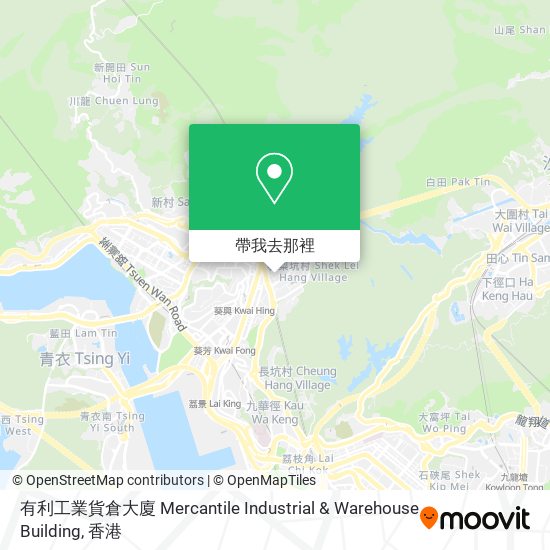 有利工業貨倉大廈 Mercantile Industrial & Warehouse Building地圖