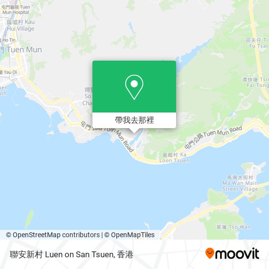 聯安新村 Luen on San Tsuen地圖