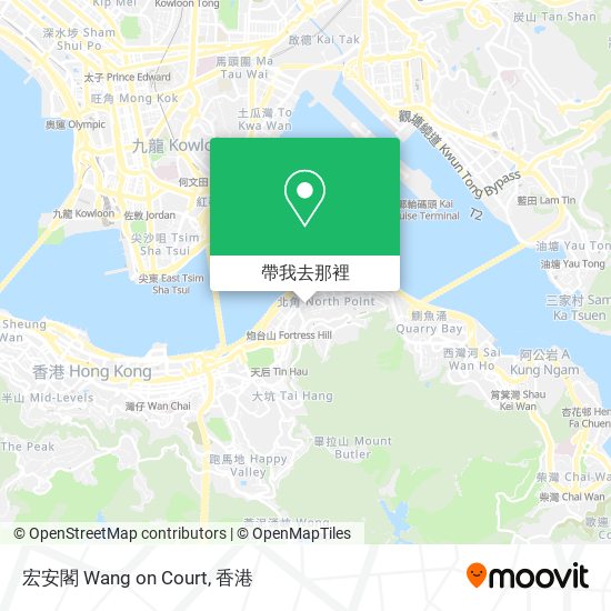 宏安閣 Wang on Court地圖