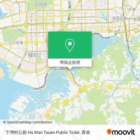 下灣村公廁 Ha Wan Tsuen Public Toilet地圖