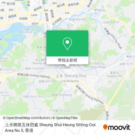 上水鄉第五休憩處 Sheung Shui Heung Sitting-Out Area No.5地圖