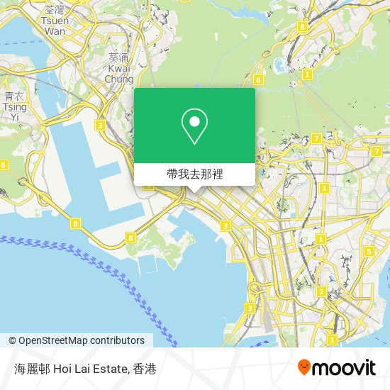 海麗邨 Hoi Lai Estate地圖