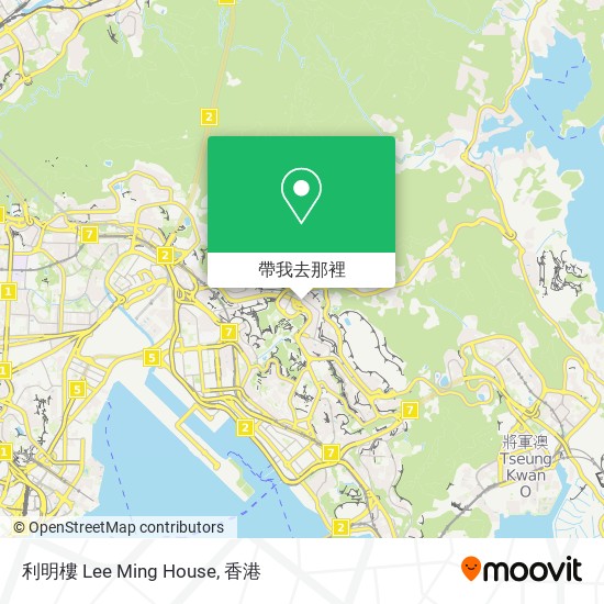利明樓 Lee Ming House地圖