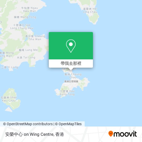 安榮中心 on Wing Centre地圖