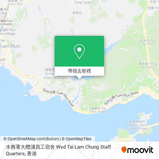 水務署大欖涌員工宿舍 Wsd Tai Lam Chung Staff Quarters地圖