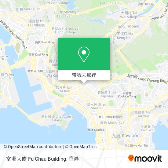 富洲大廈 Fu Chau Building地圖